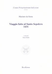 Viaggio fatto al Santo Sepolcro 1431