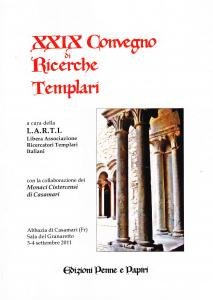 XXIX Convegno di Ricerche Templari