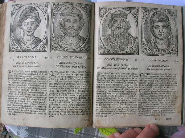 Cronologia de’ sommi pontefici che contiene le effige, nomi e …