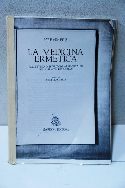la medicina ermetica facsimile dell'edizione originale 1899-1900 fotocopie rilegate | Immagine principale