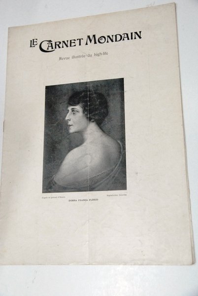 donna franca florio 475 gennaio 1922