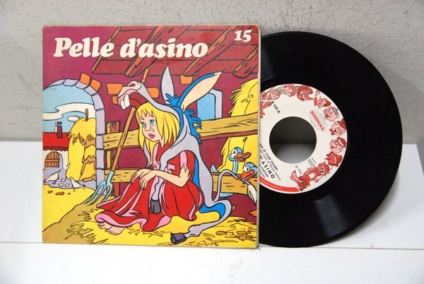 collana di fiabe celebri pelle d'asino NUOVO