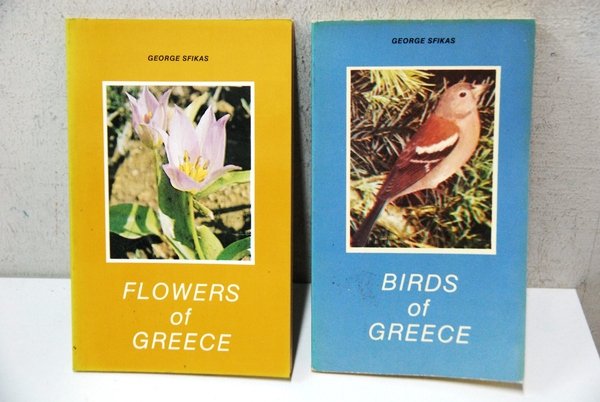 flowers and birds of greece 2 voll. opera cpl. NUOVI
