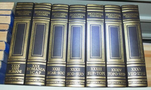Enciclopedia Treccani Vol. 30-31-32-33-34-35