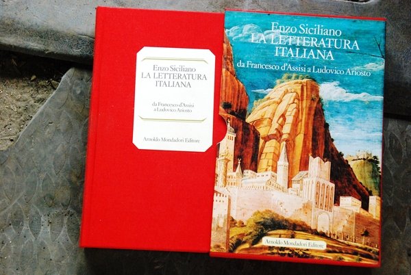 la letteratura italiana da francesco d'assisi a ludovico ariosto NUOVO …