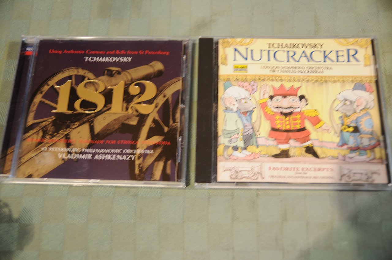 2 cd vladimir ASHKENAZY 1812 e nutcracker sir charles mackerras