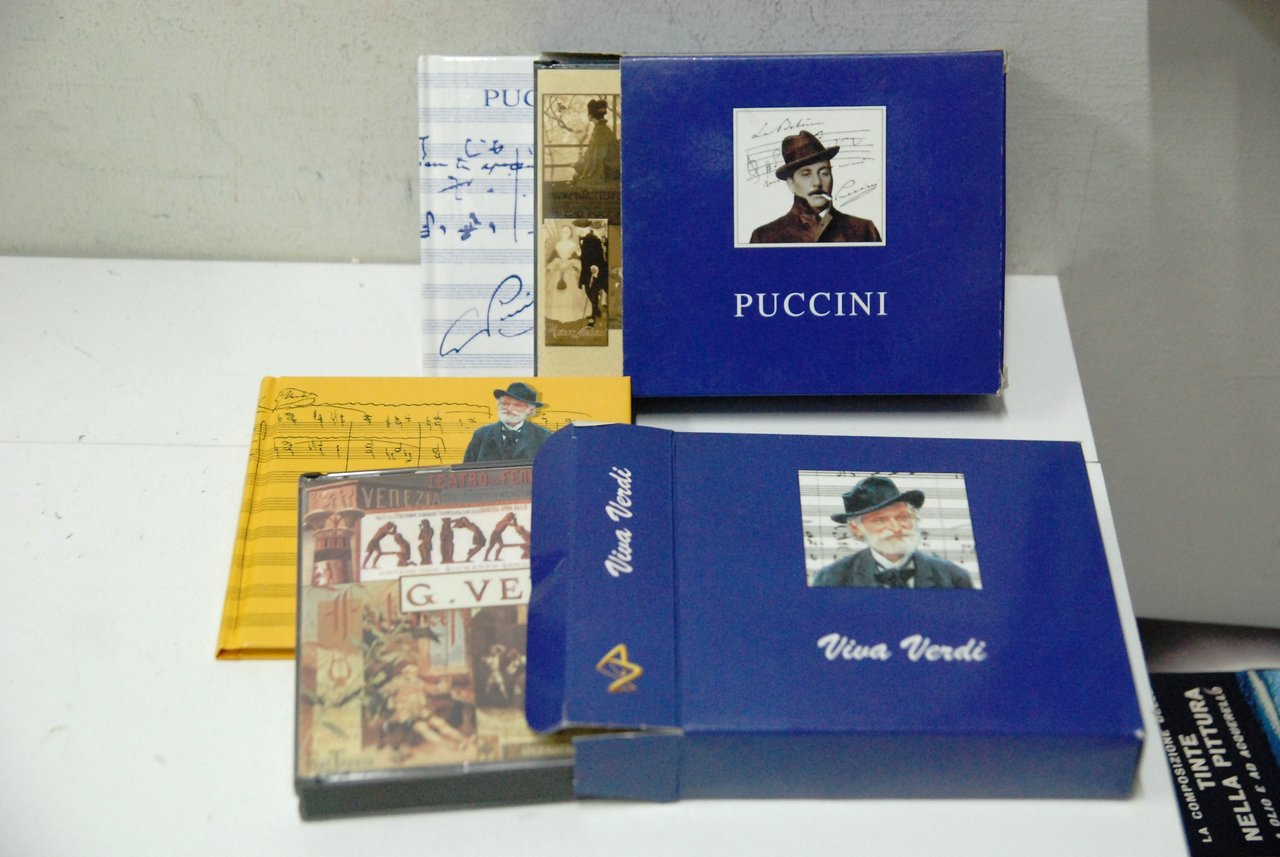 2 cofanetti con 2 cd cadauno e libretto NUOVI