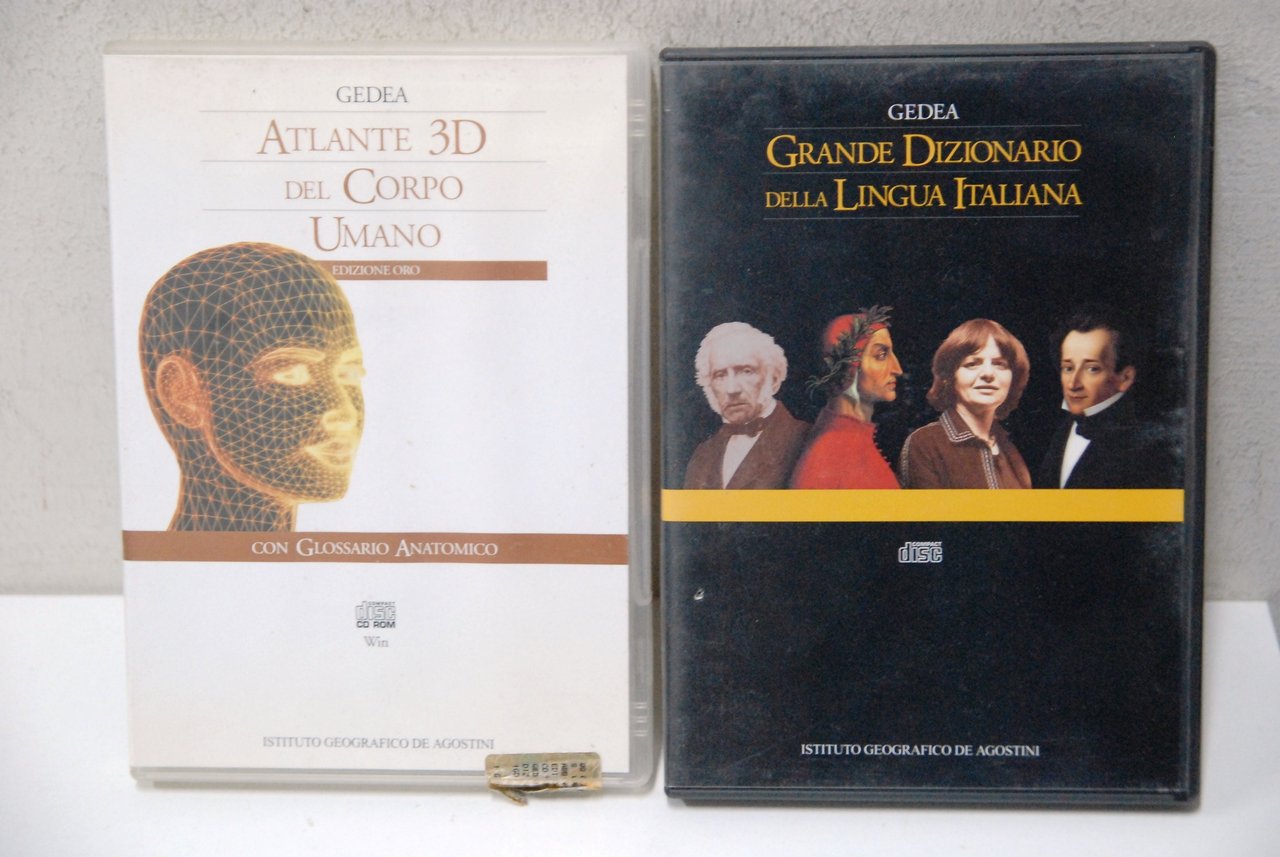 2 dvd atlante 3d corpo umano e grande dizionario della …