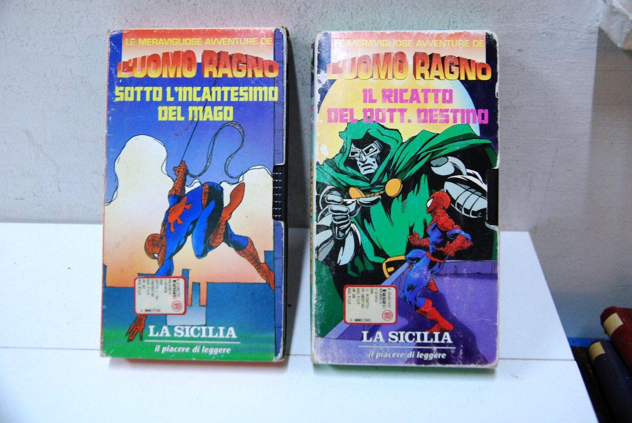 2 vhs le meravigliose avventure de sotto l'incantesimo del mago …