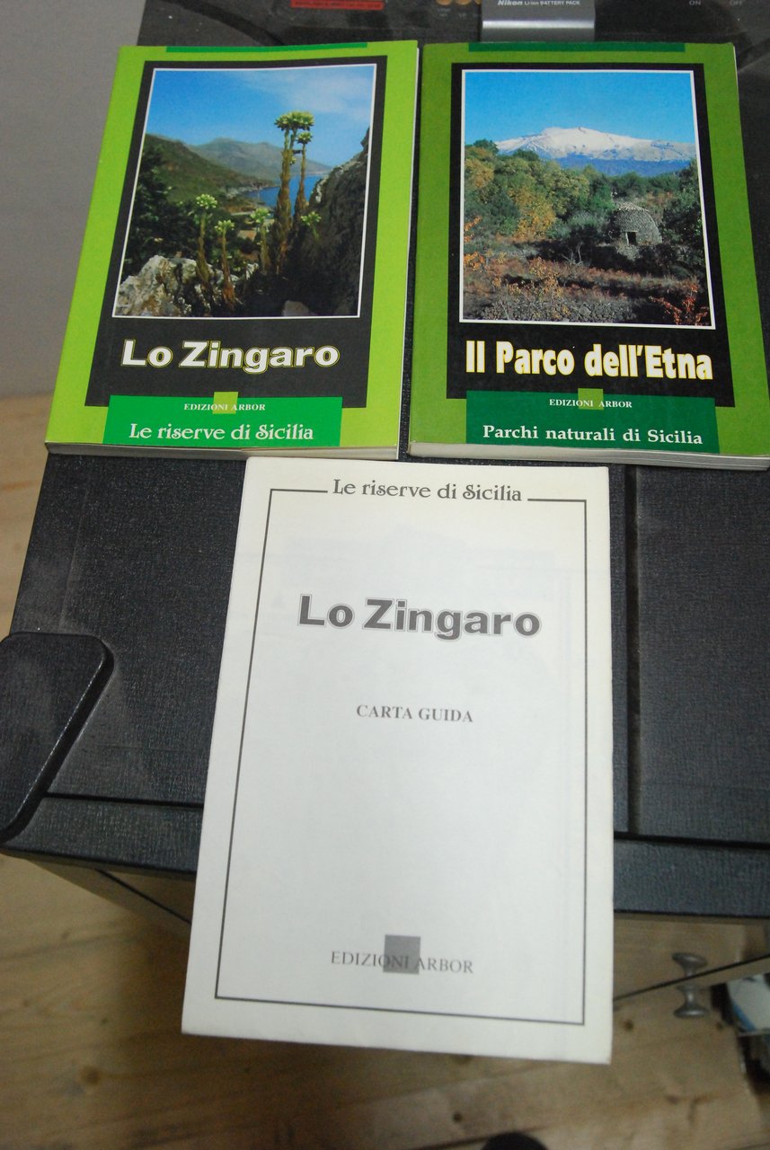 1 vol le riserve di sicilia lo zingaro con carta …
