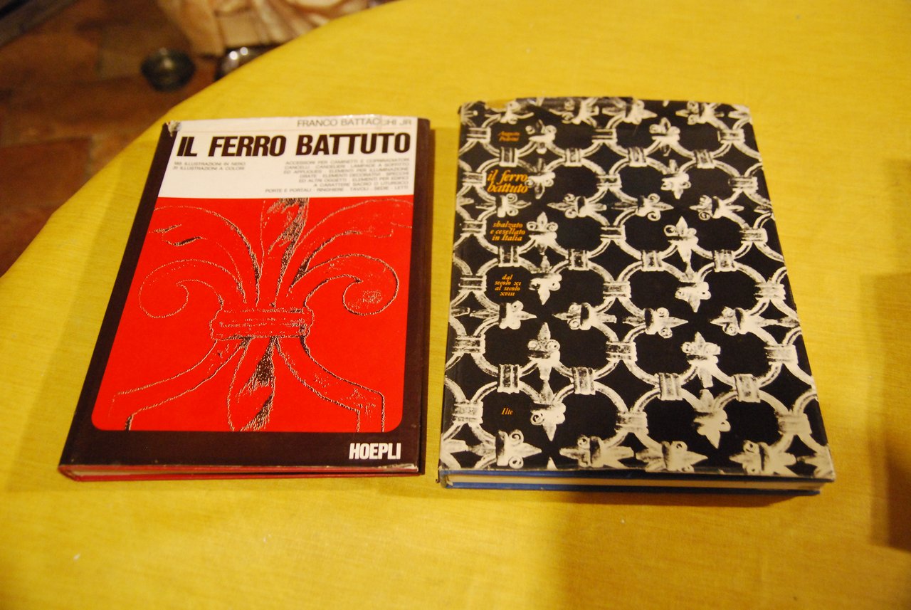 2 voll. battacchi il ferro battuto hoepli 1971 e augusto … | Immagine principale