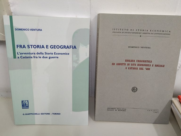 2 voll. fra storia e geografia E edilizia urbanistica ED ASPETTI di VITA ECONOMICA E SOCIALE a CATANIA nel 400
