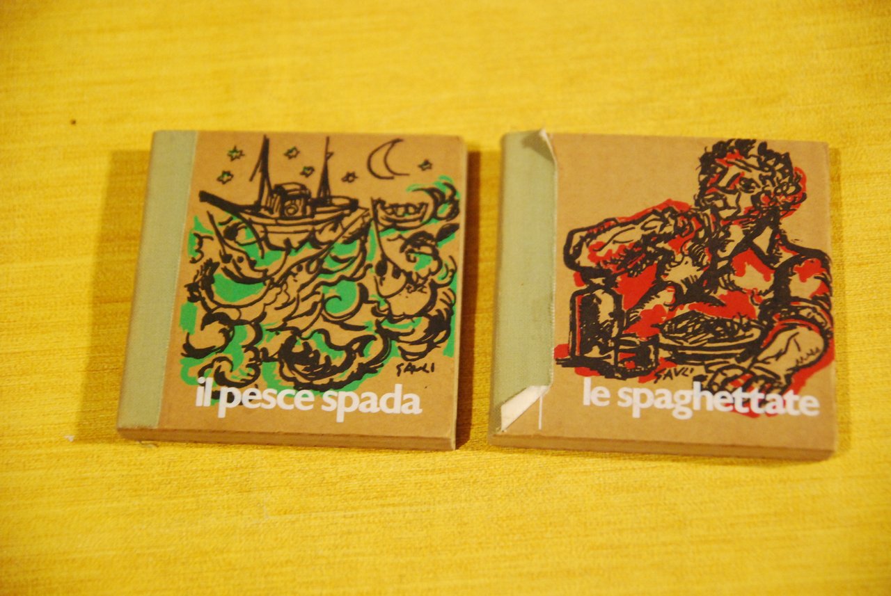 2 volumetti il pesce spada e spaghettate editrice il vespro | Immagine principale