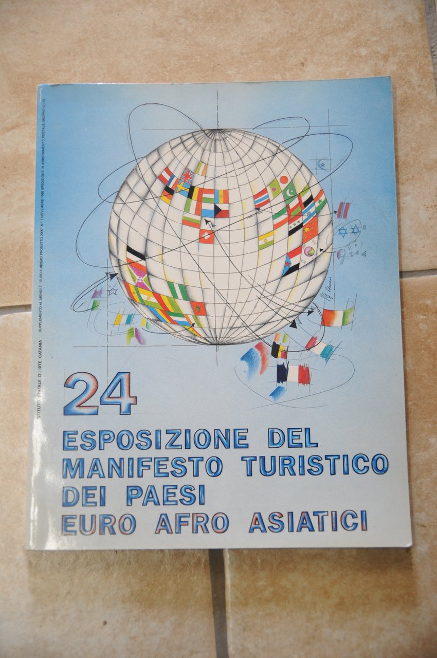 24 del manifesto turistico dei paesi euro afro asiatici