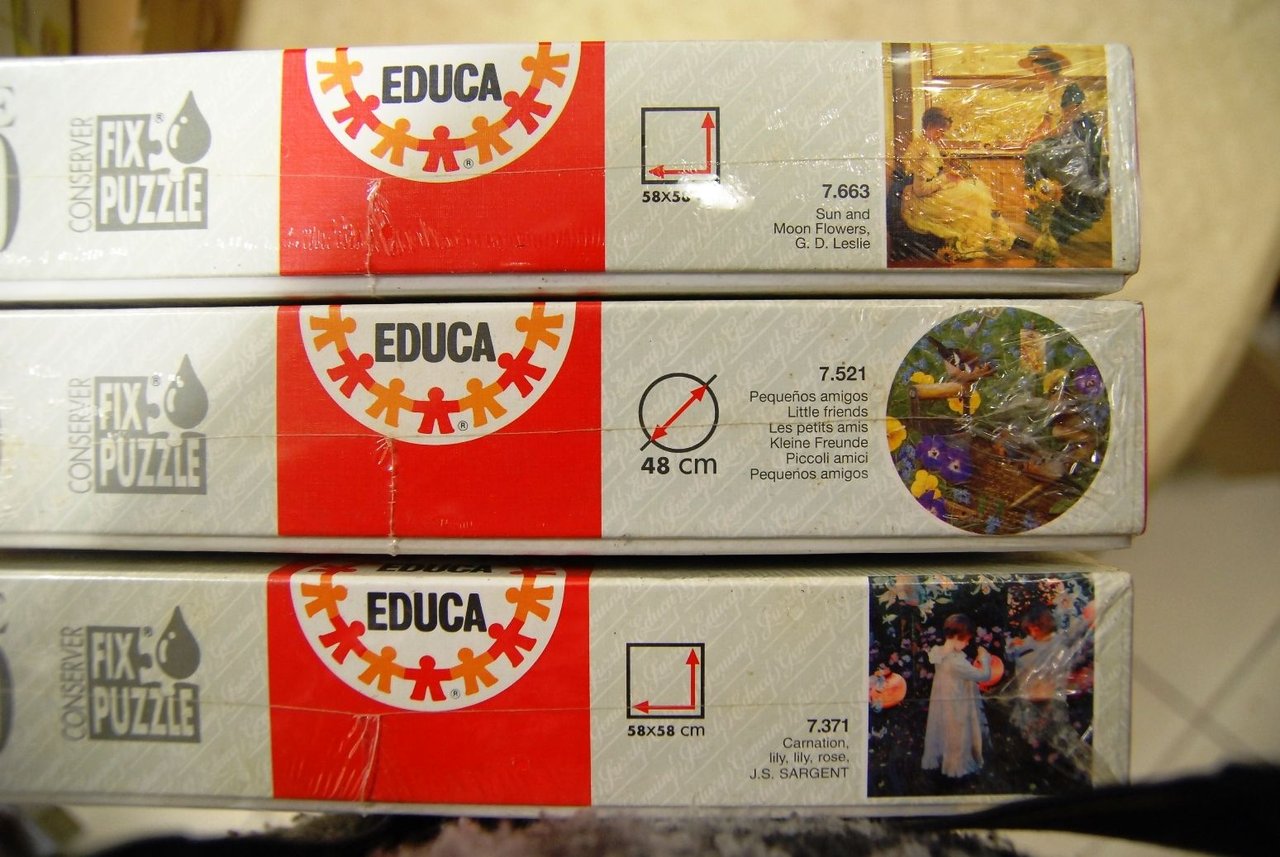 3 PUZZLE (7.663) Leslie ? Sun and Moon Flowers, (7.521) …