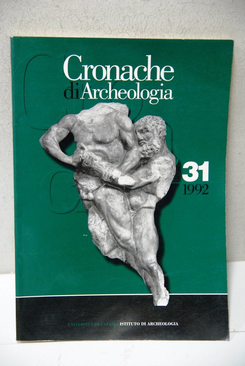 31 cronache di archeologia | Immagine principale