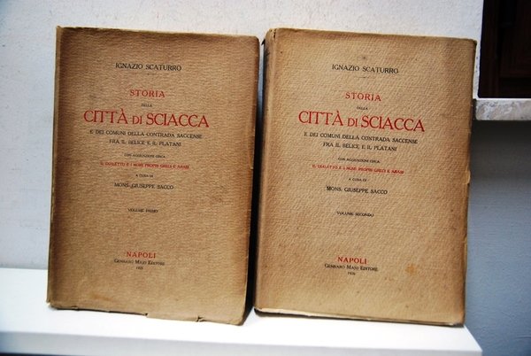 Storia della città di sciacca e dei comuni della contrada …