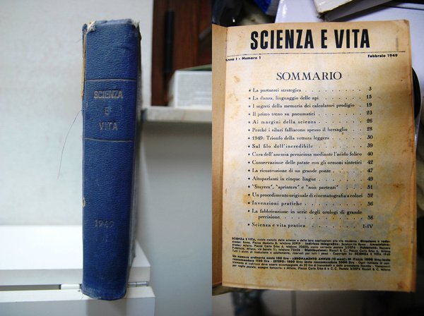 Scienza e vita, rivista mensile delle scienze e delle loro …