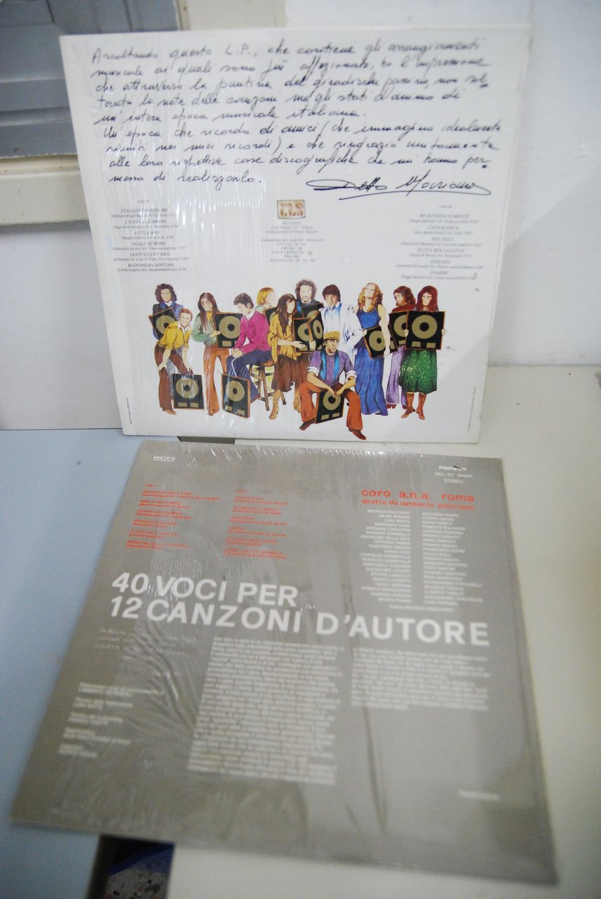 40 voci per 12 canzoni d'autore e aavv tuttodetto tutto … | Immagine principale