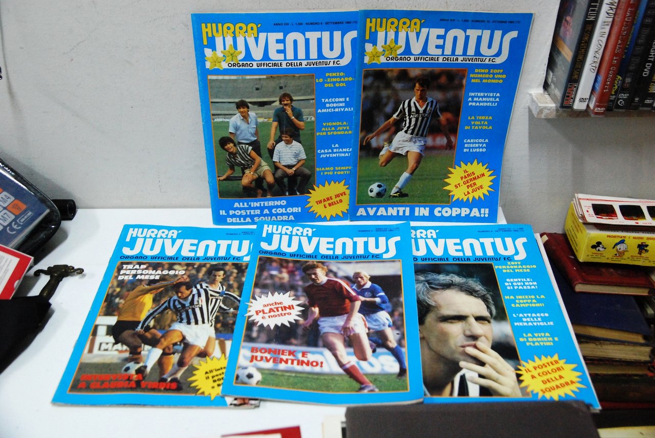 5 riviste 4, 5, 9 del 1982 , 9 e10 …