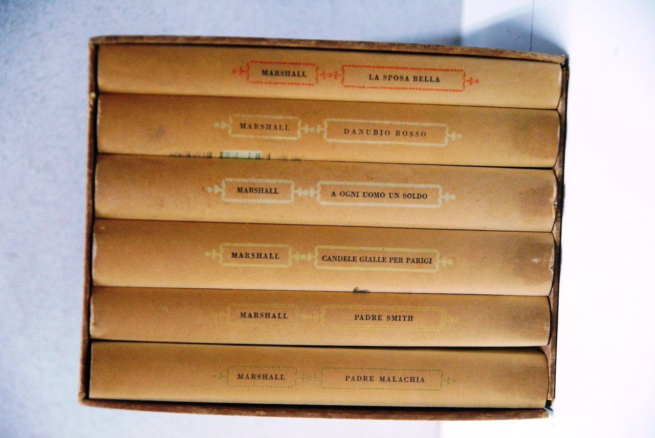 6 voll. la sposa bella danubio rosso a ogni uomo …