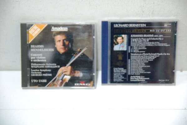 CD  Amadeus brahms mendellsohn bernstein royal edition 22 brahms