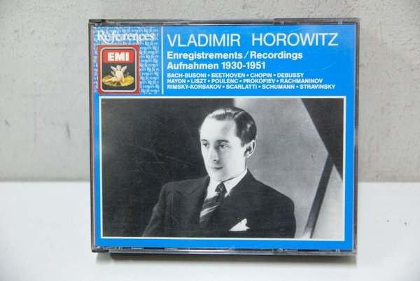 CD  Horowitz enregistrements recordings aufnahmen 1930 1951