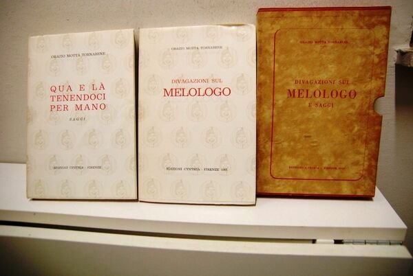 Qua e la tenendoci per mano e Divagazione sul Monologo …