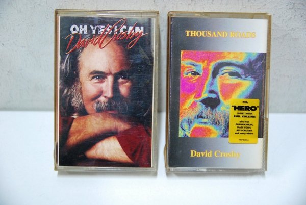 2 musicassetta david crosby thousand roads yes i can