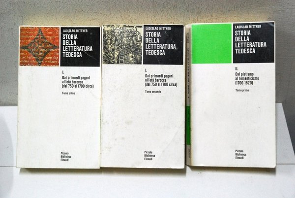 storia della letteratura tedesca dai primordi pagani all'età barocca dal …