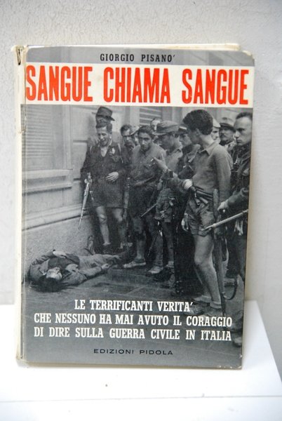 sangue chiama sangue (costola sfiorita come da foto, interni perfetti)