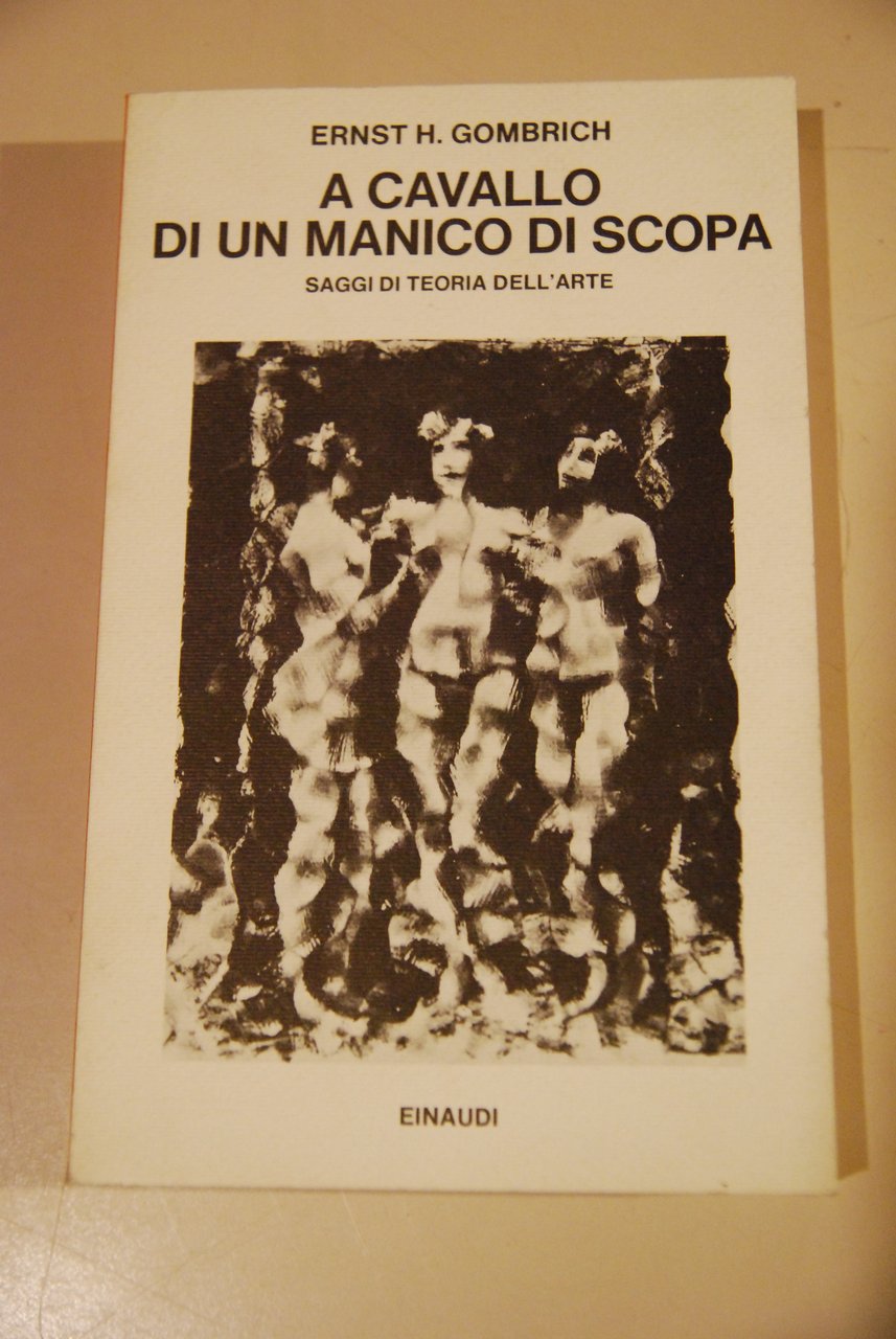 a cavallo di un manico di scopa NUOVISSIMO