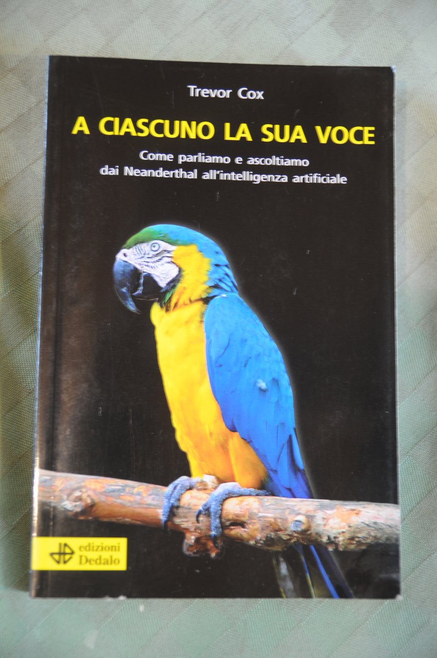 a ciascuno la sua voce NUOVO