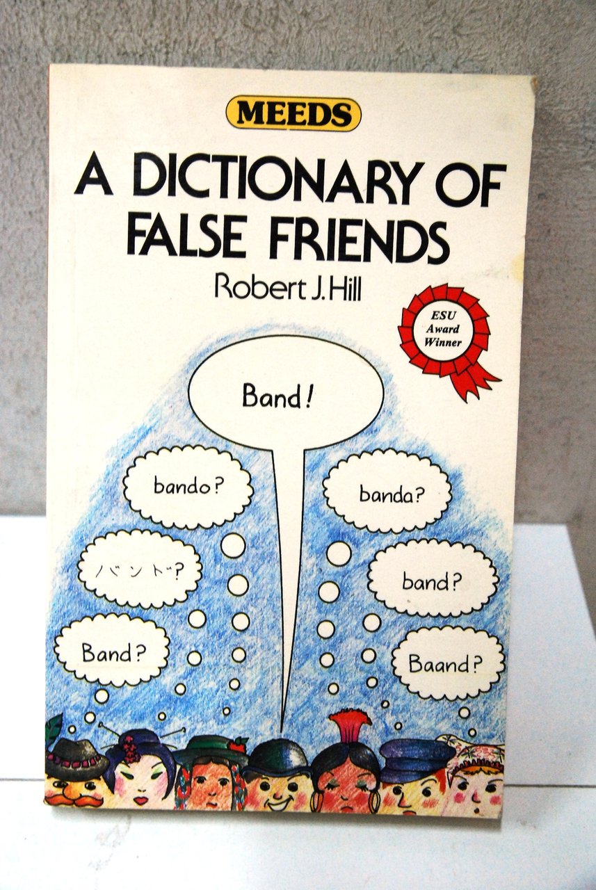 a dictionary of false friends NUOVO | Immagine principale
