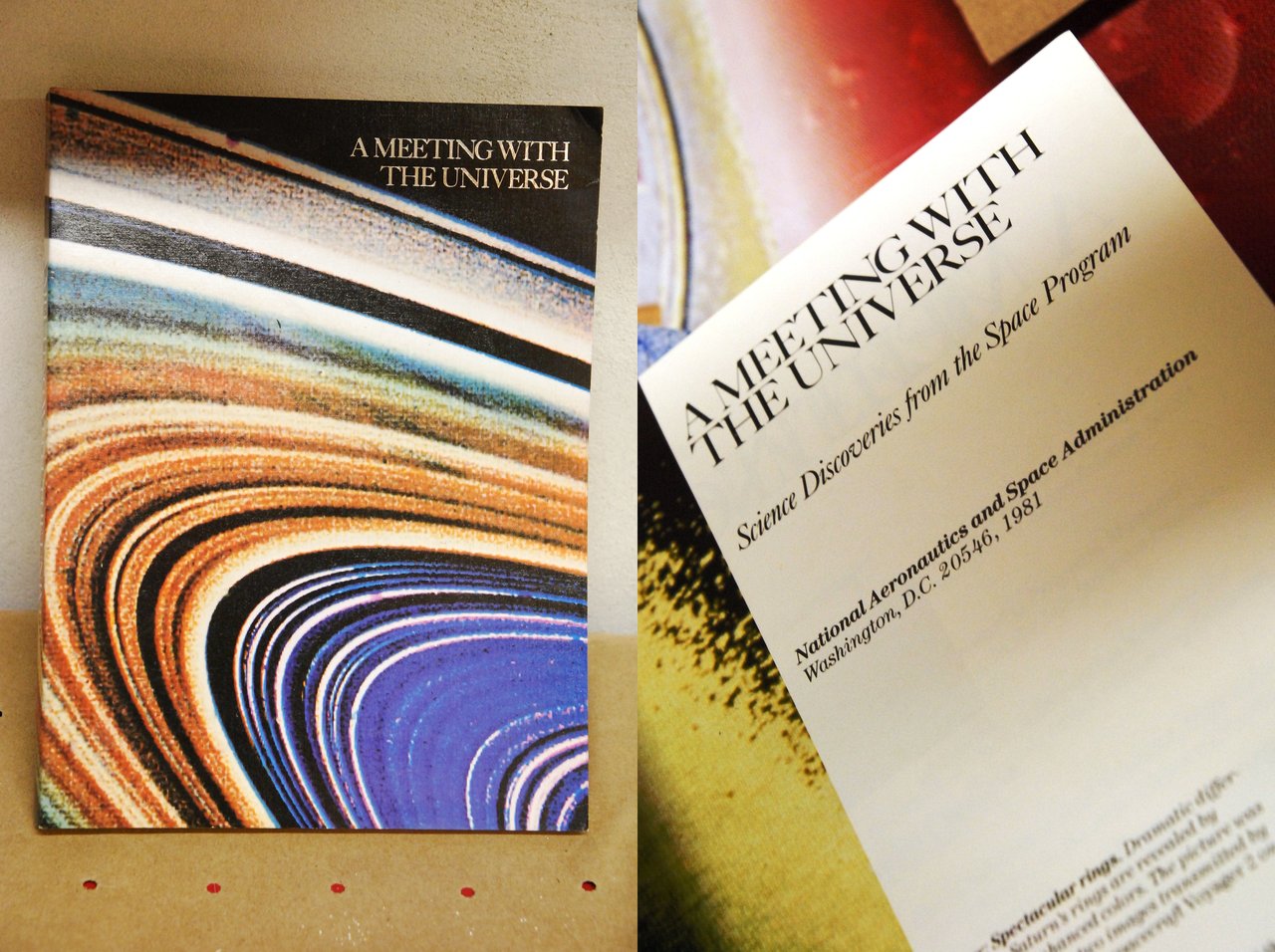 a meeting with the universe science discoveries from the space … | Immagine principale