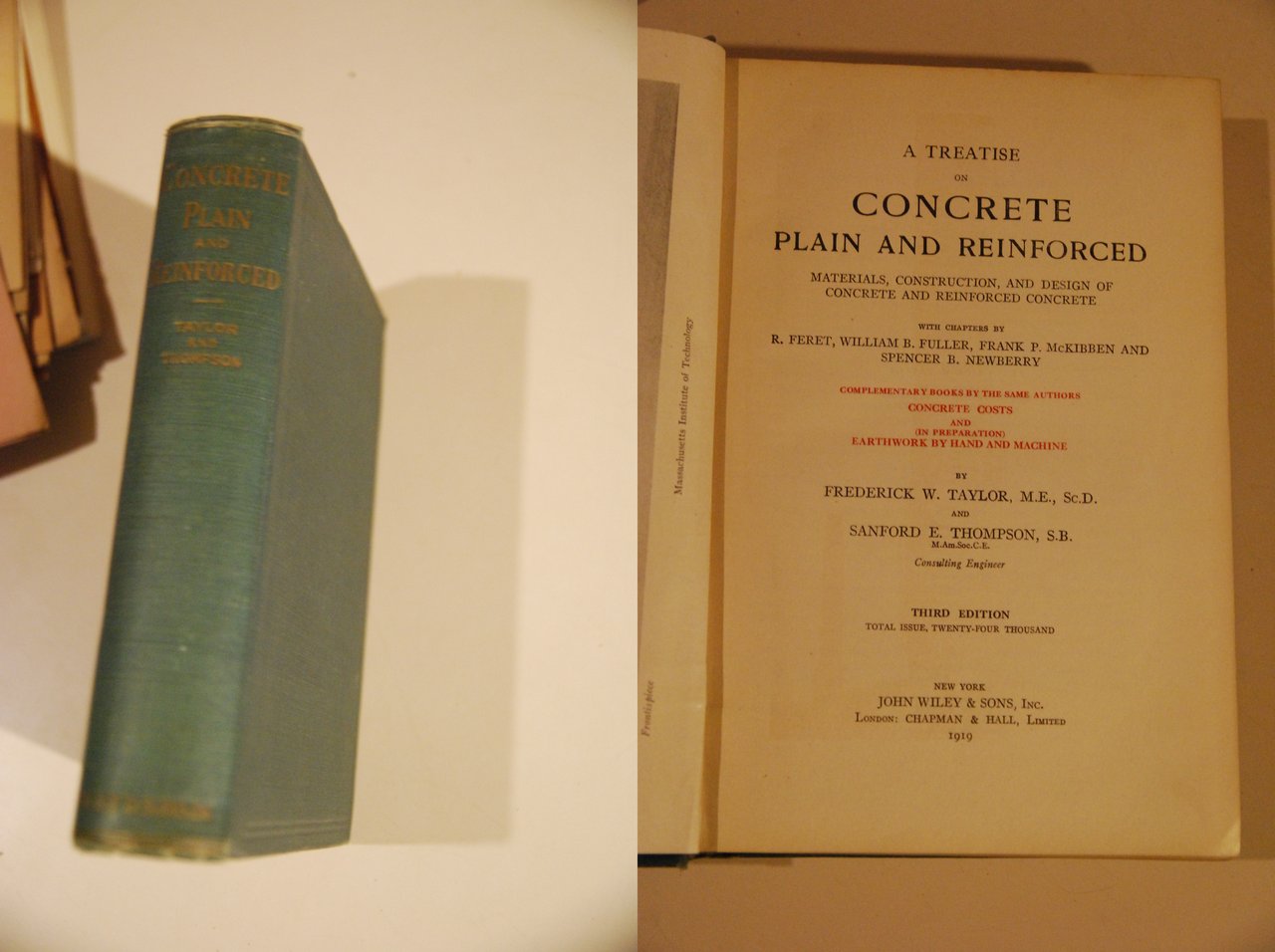 a treatise on concrete plain and reinforced