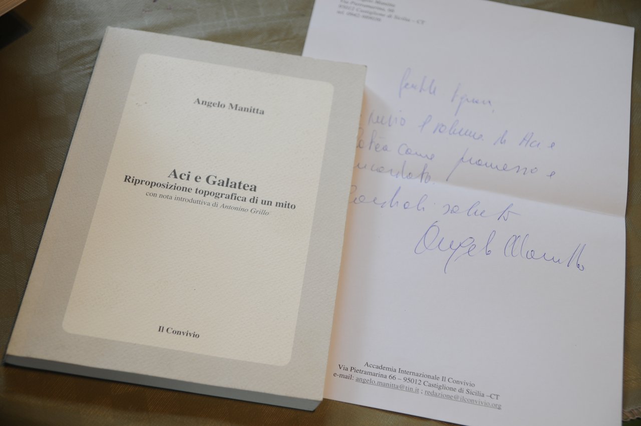 aci e galatea riproposizione topografica di un mito NUOVO con …