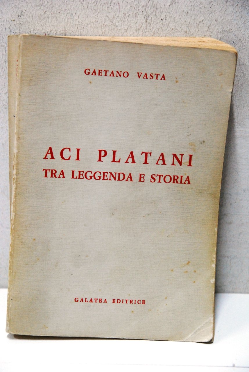 aciplatani tra leggenda e storia autografato con dedica | Immagine principale