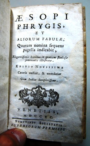 Aesopi phrygis et aliorum fabulae quorum nomina sequens pagella indicabit … | Immagine principale