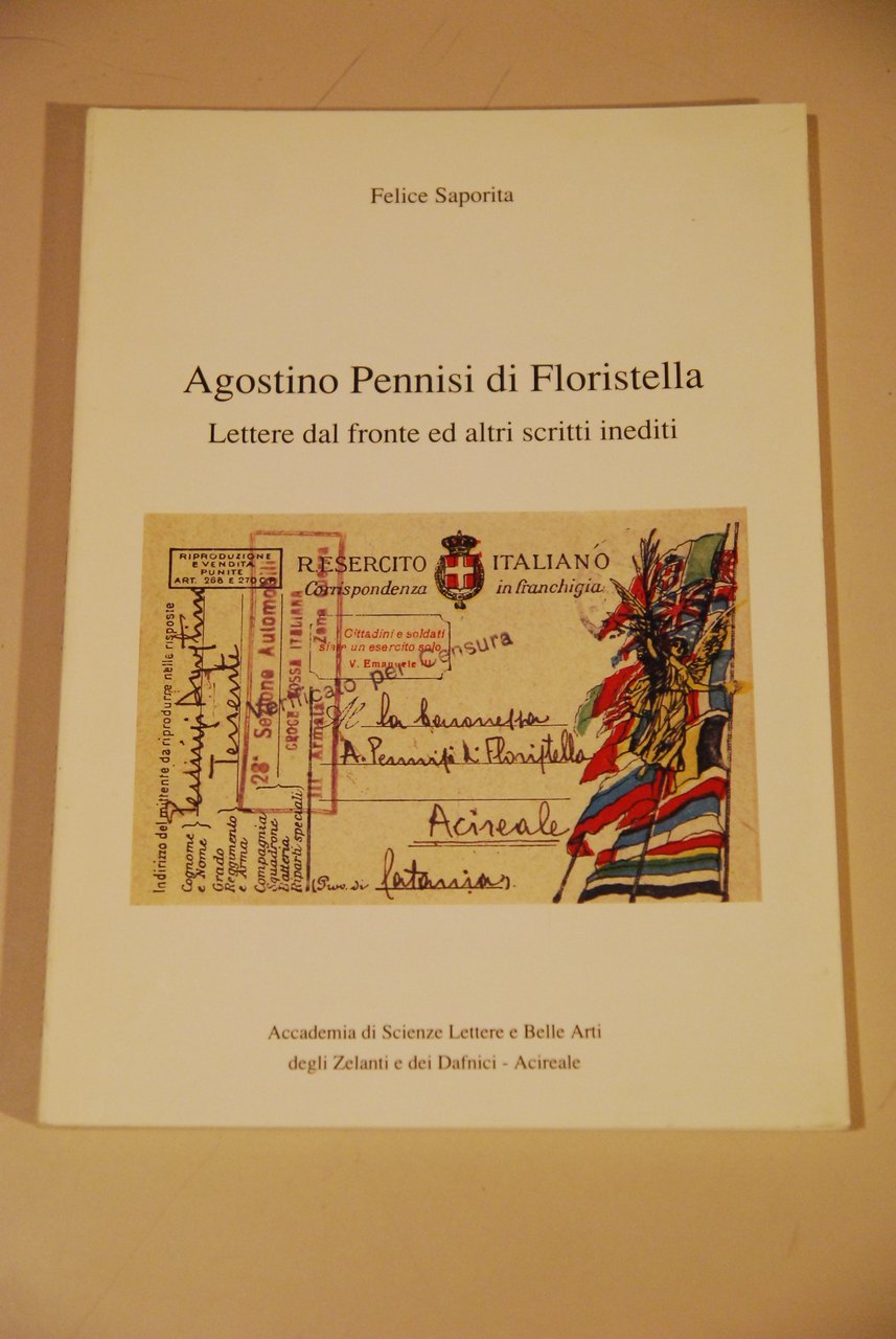 agostino pennisi di floristella NUOVO