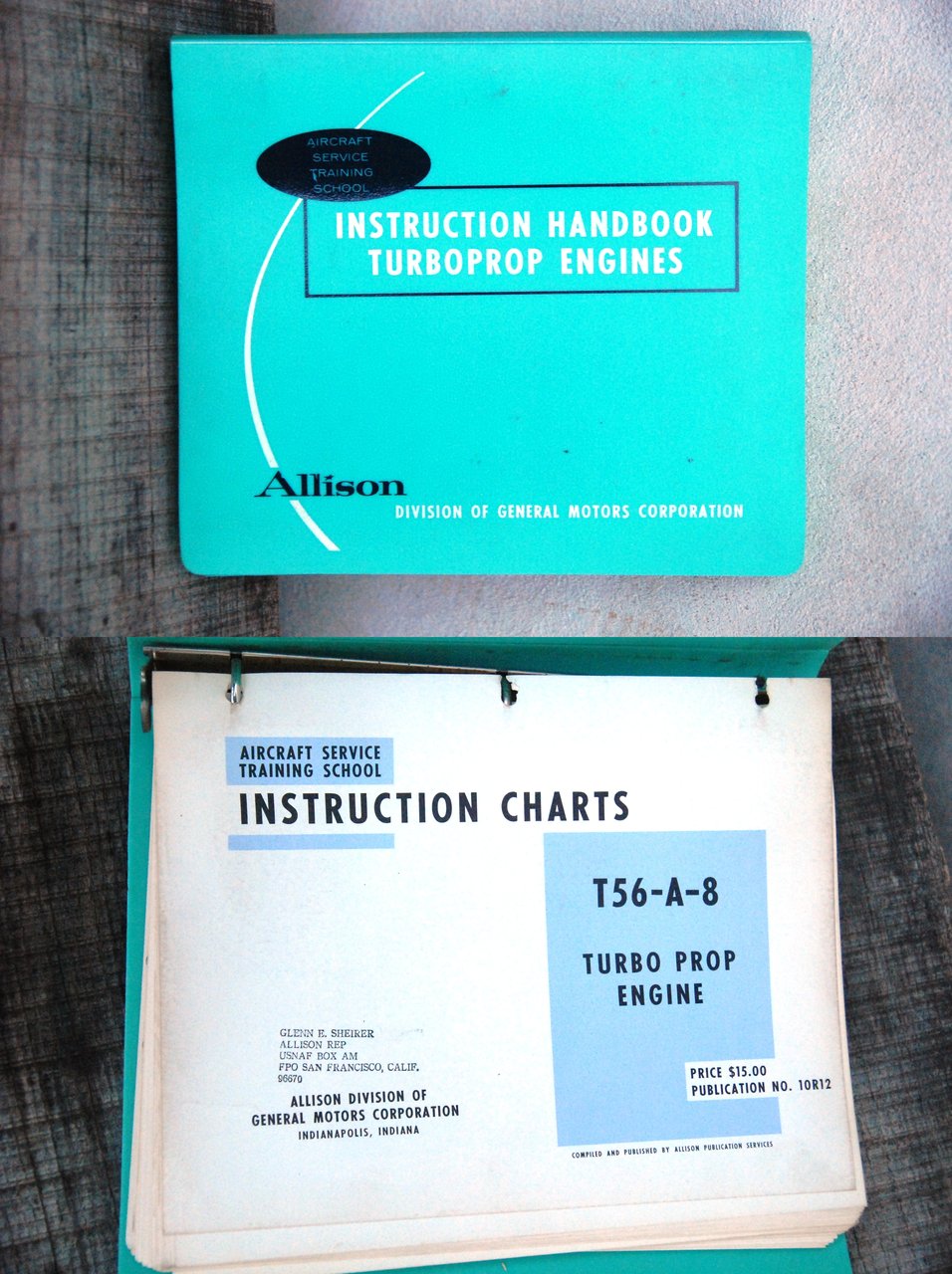 aircraft service training school t56-a-8 turbo prop engine | Immagine principale