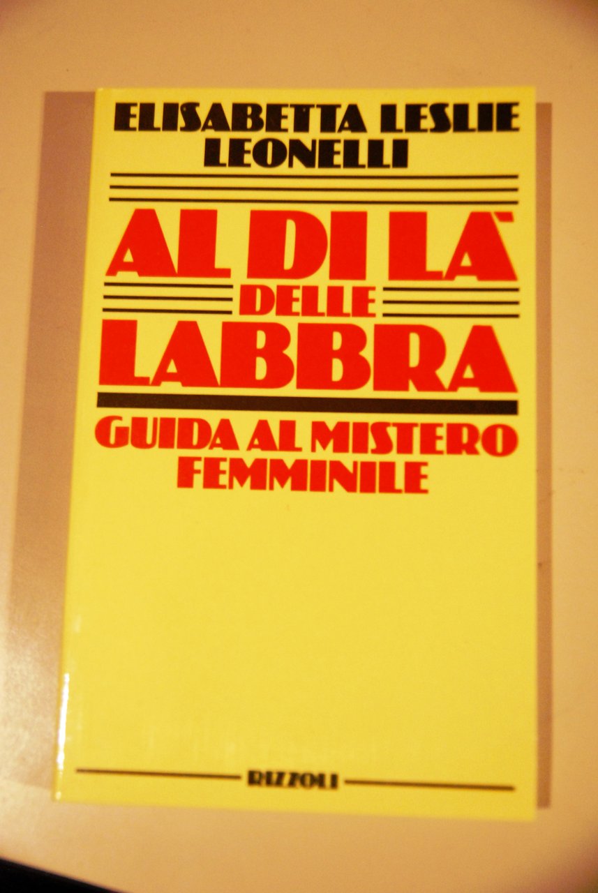 al di là la' delle labbra NUOVISSIMO