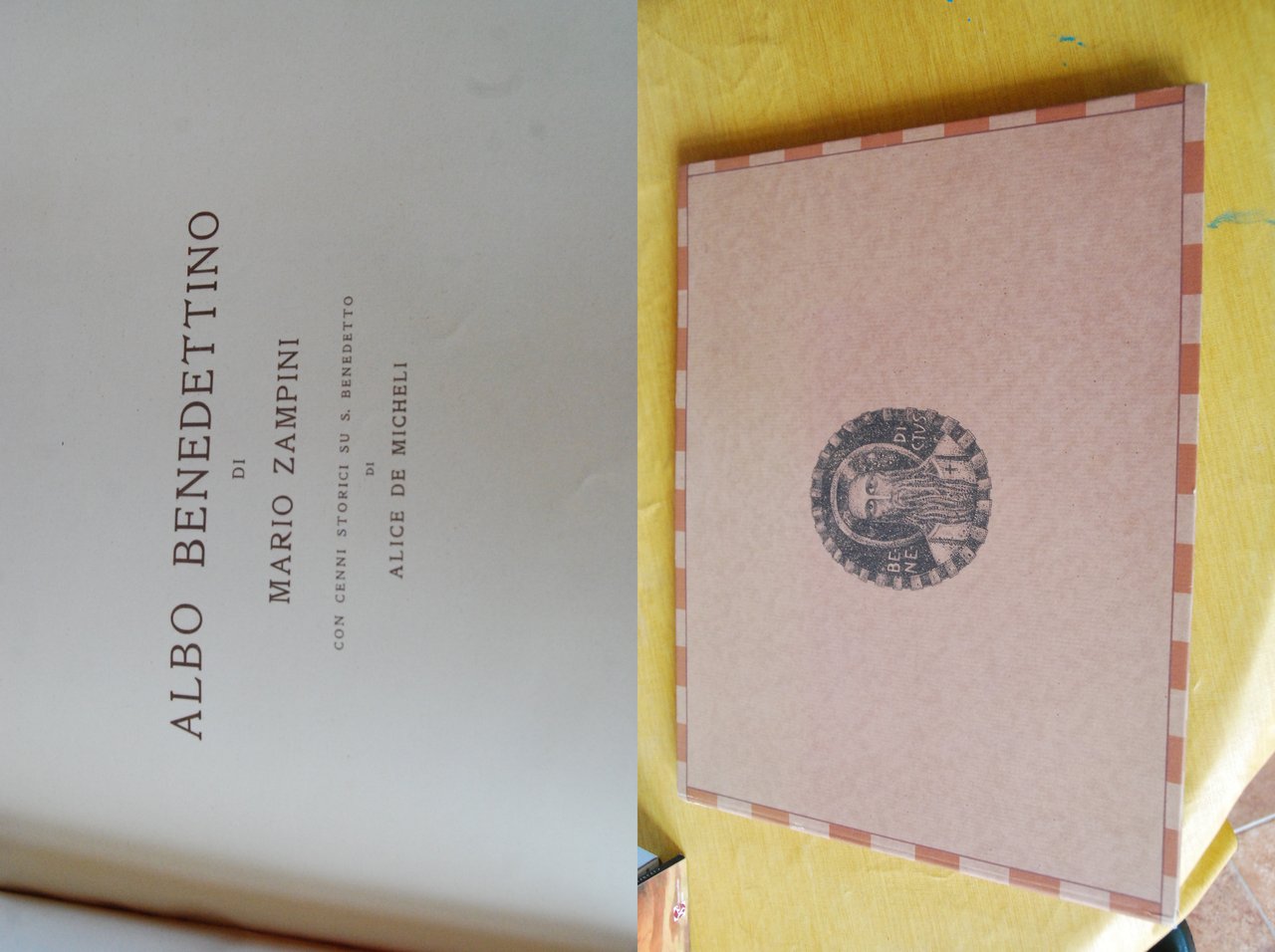 albo benedettino (Copia numerata) NUOVO | Immagine principale