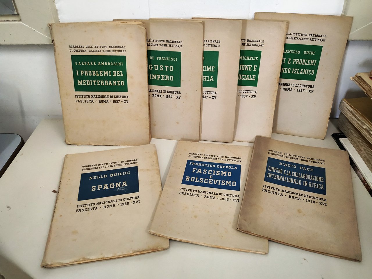 ambrosini quilici de francisci michelis guidi pace coppola 1937-1938 8 … | Immagine principale