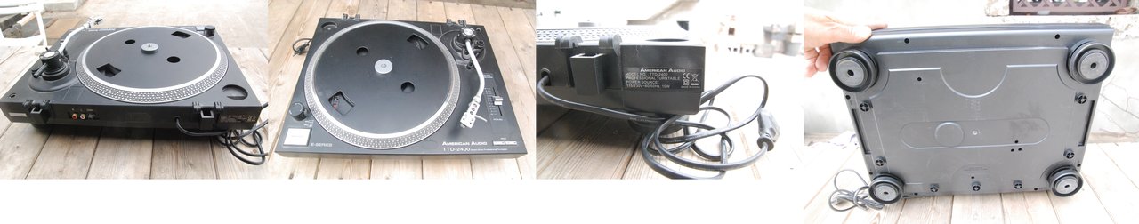 american audio ttd 2400 ttd-2400 direct drive