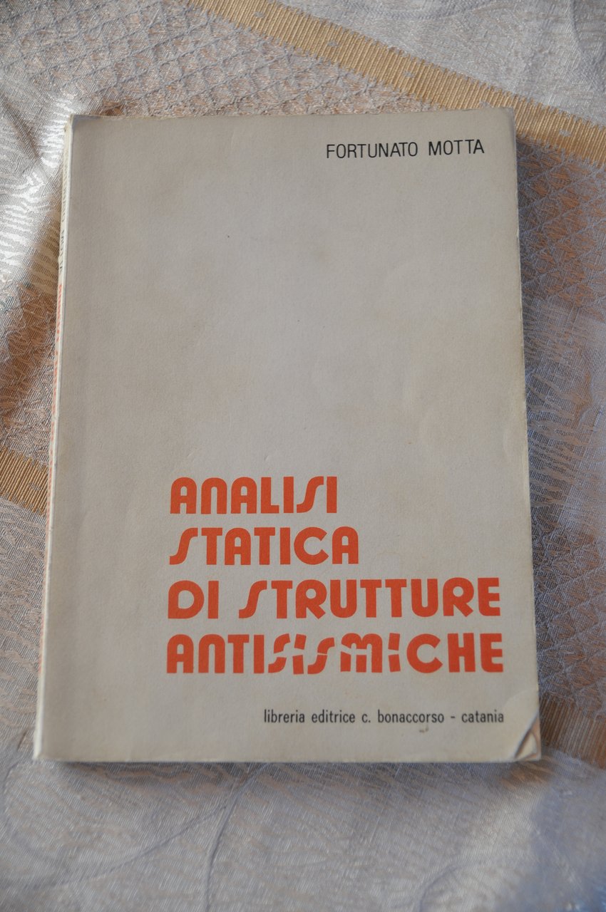 analisi statica di strutture antisismiche NUOVO