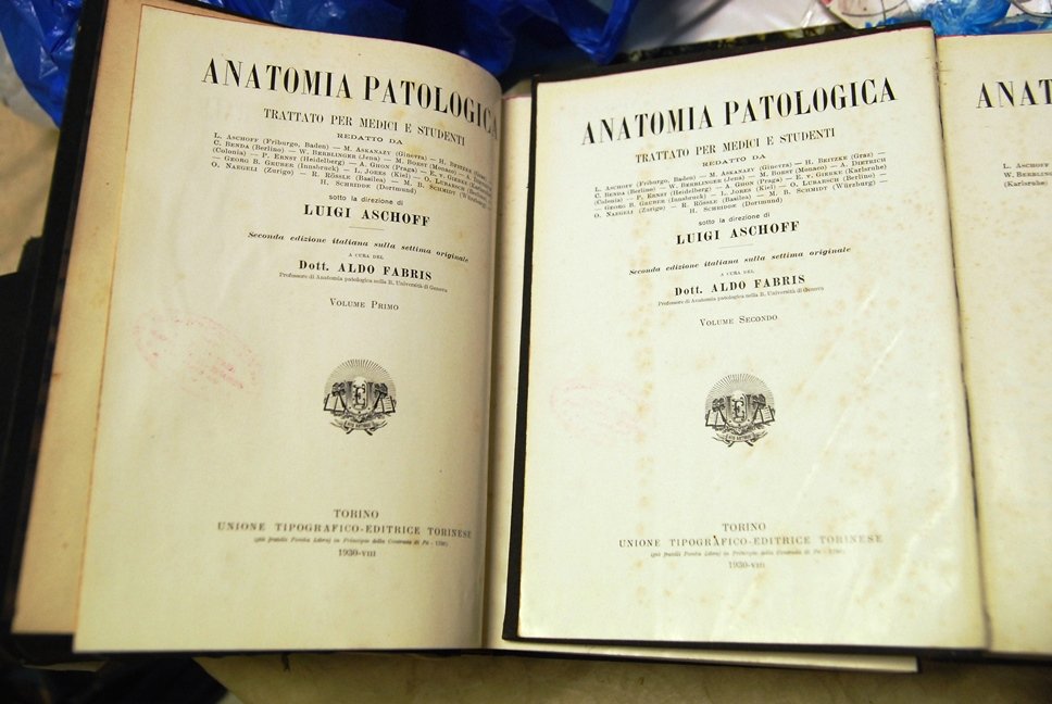 Anatomia Patologica Trattato per Medici e Studenti, 2 volumi completi