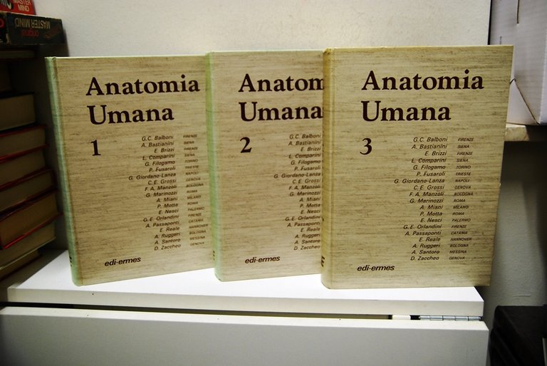 Anatomia Umana in 3 volumi