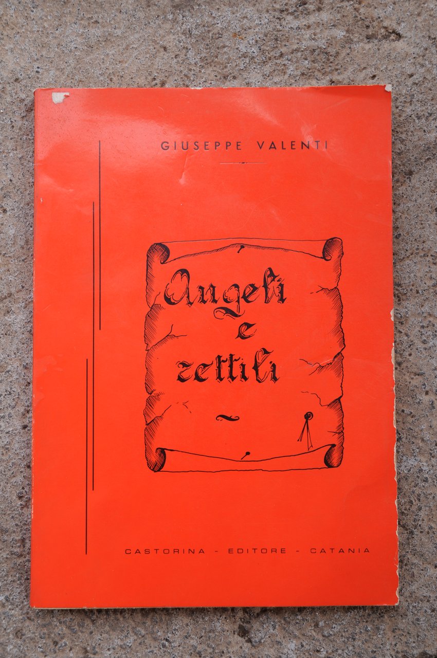 angeli e rettili piccolo strappo in 4 di cop autografato …