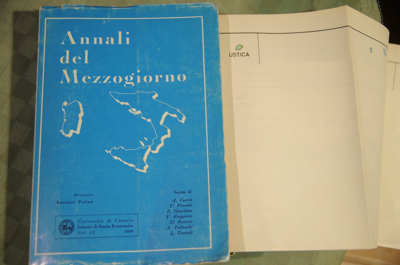 ANNALI DEL MEZZOGIORNO completo di mappe NUOVISSIMO VOL. IX